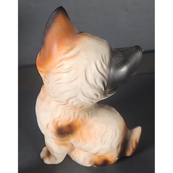 Vintage Arnart Calico Mother Cat with 2 Baby Kittens on Chains Ceramic Japan - Picture 5 of 11